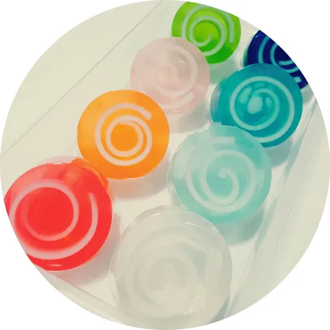 Jabón Espiral Incrustado