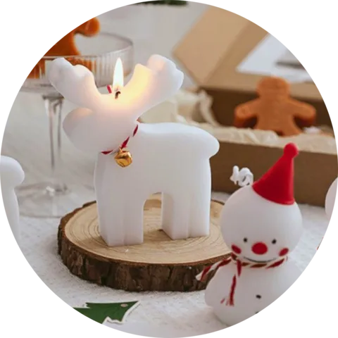 Técnica en Molde Navideño